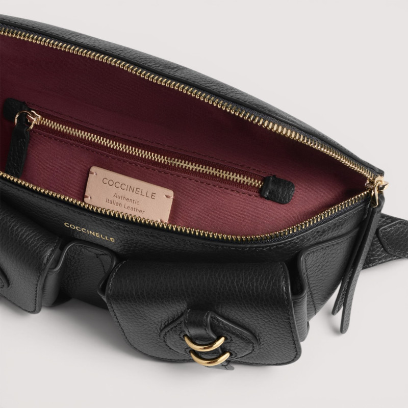 MAVERY POCKET KOŽENÁ MINI BAG/ LEDVINKA COCCINELLE