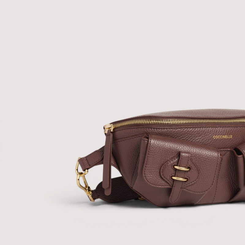 MAVERY POCKET KOŽENÁ MINI BAG/ LEDVINKA COCCINELLE