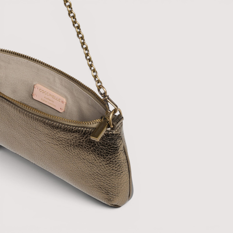 C-ME CHAIN KOŽENÁ MINI BAG COCCINELLE