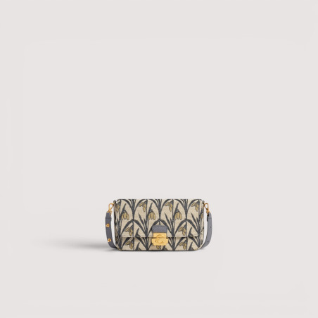 C-ME LOCK SNOWDROP TAPESTRY MINI BAG COCCINELLE