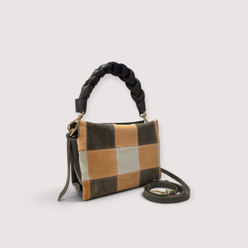 BOHEME VICHY PATCH SEMIŠOVÁ KABELKA COCCINELLE