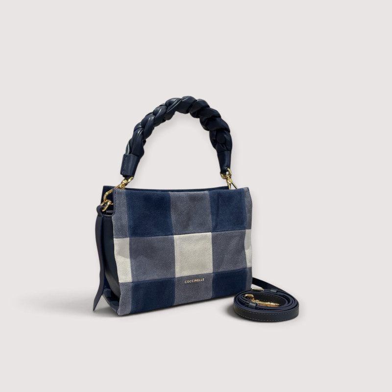 BOHEME VICHY PATCH SEMIŠOVÁ KABELKA COCCINELLE