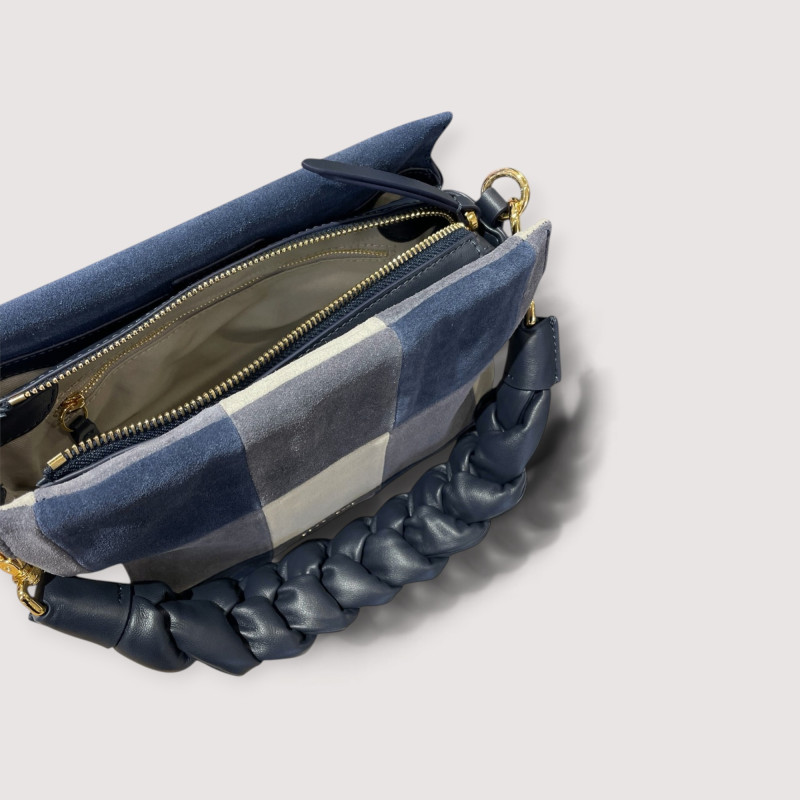 BOHEME VICHY PATCH SEMIŠOVÁ KABELKA COCCINELLE