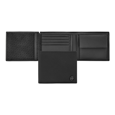 PENĚŽENKA S KLOPOU SAFFIANO HUGO BOSS