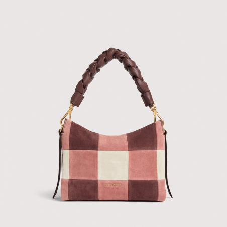 BOHEME VICHY PATCH SEMIŠOVÁ KABELKA COCCINELLE