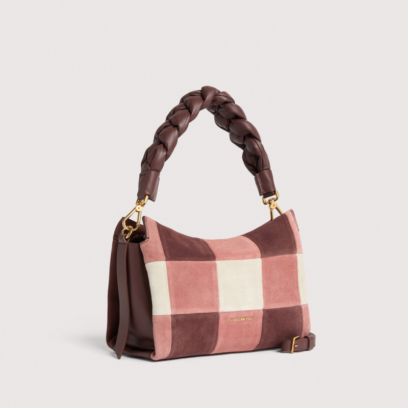 BOHEME VICHY PATCH SEMIŠOVÁ KABELKA COCCINELLE