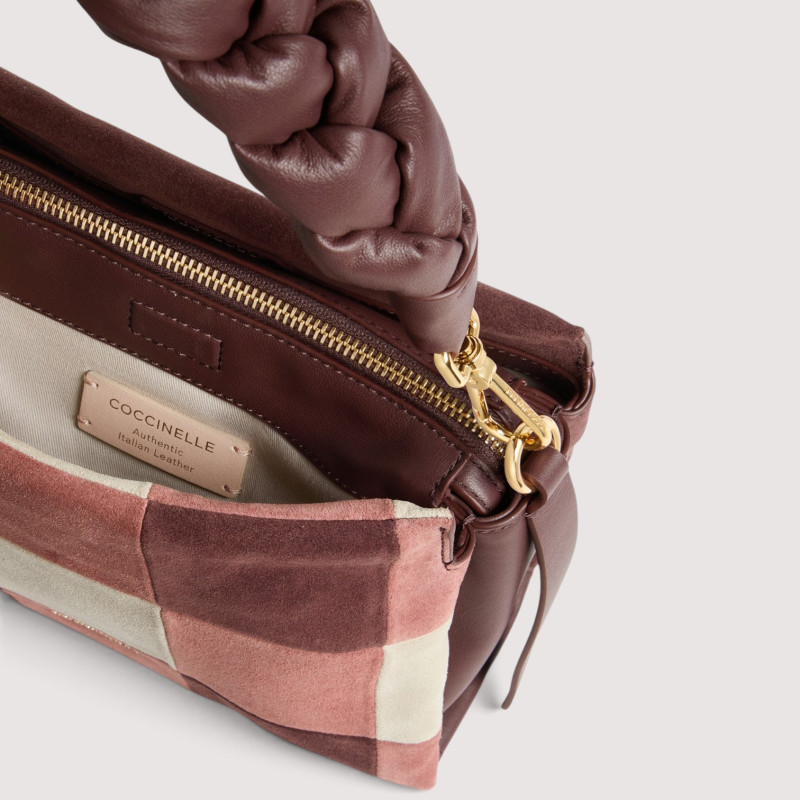 BOHEME VICHY PATCH SEMIŠOVÁ KABELKA COCCINELLE