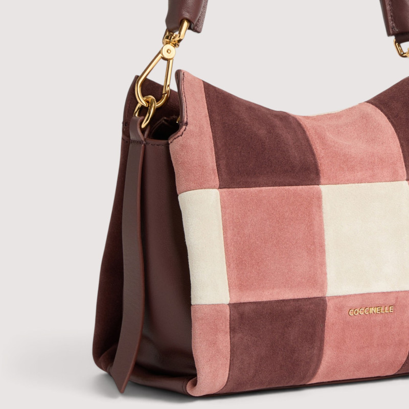 BOHEME VICHY PATCH SEMIŠOVÁ KABELKA COCCINELLE