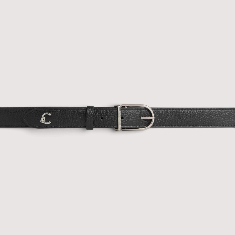 COCCINELLE SLIM BUCKLE KOŽENÝ PÁSEK