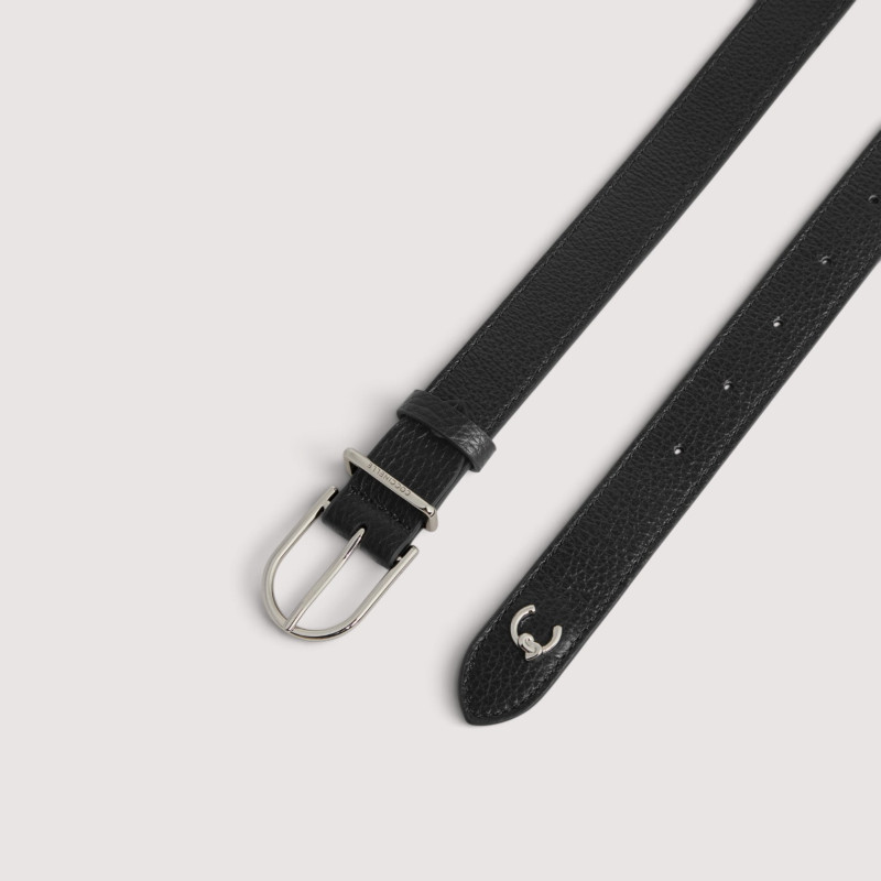 COCCINELLE SLIM BUCKLE KOŽENÝ PÁSEK
