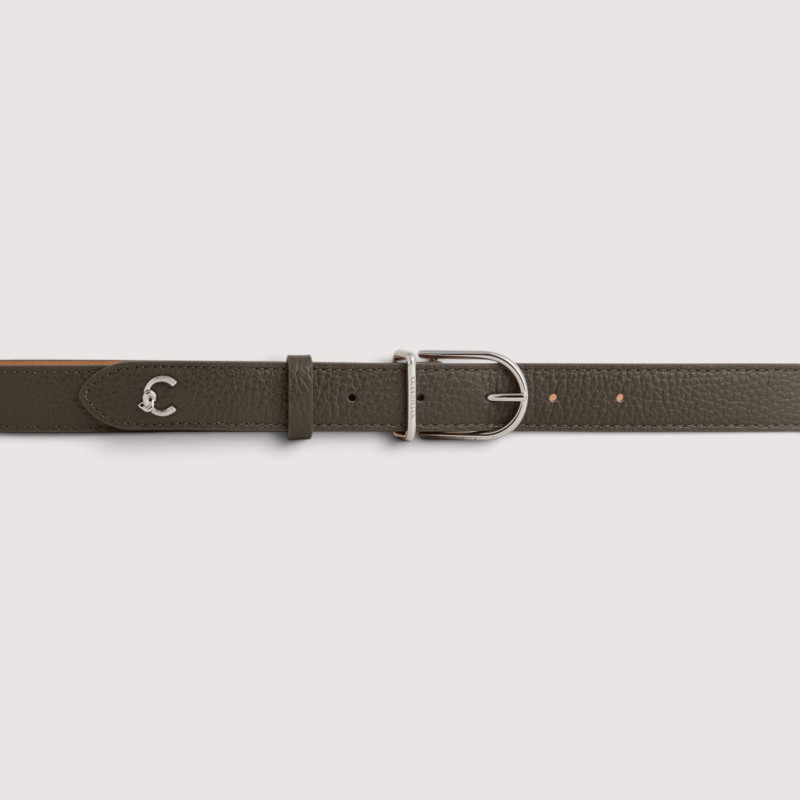 COCCINELLE SLIM BUCKLE KOŽENÝ PÁSEK
