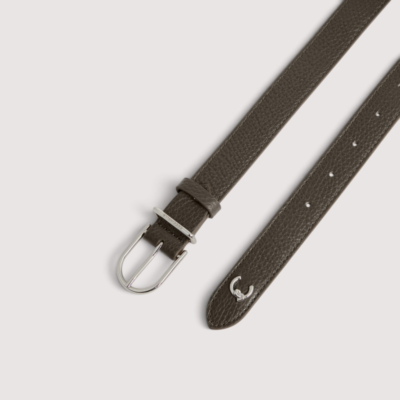 COCCINELLE SLIM BUCKLE KOŽENÝ PÁSEK