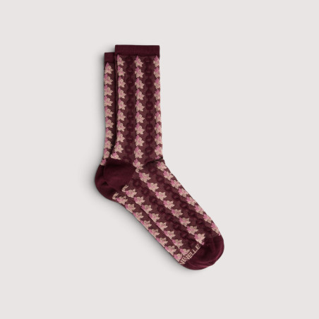 COCCINELLE FLORAL 3D SOCKS PONOŽKY