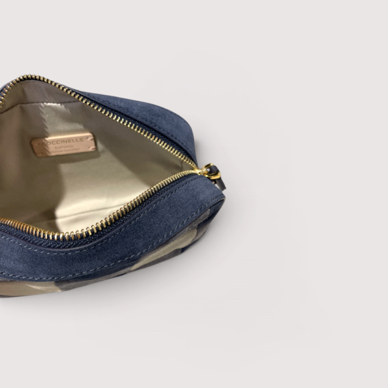 TEBE VICHY PATCH SEMIŠOVÁ MINI BAG COCCINELLE