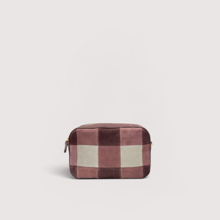 TEBE VICHY PATCH SEMIŠOVÁ MINI BAG COCCINELLE
