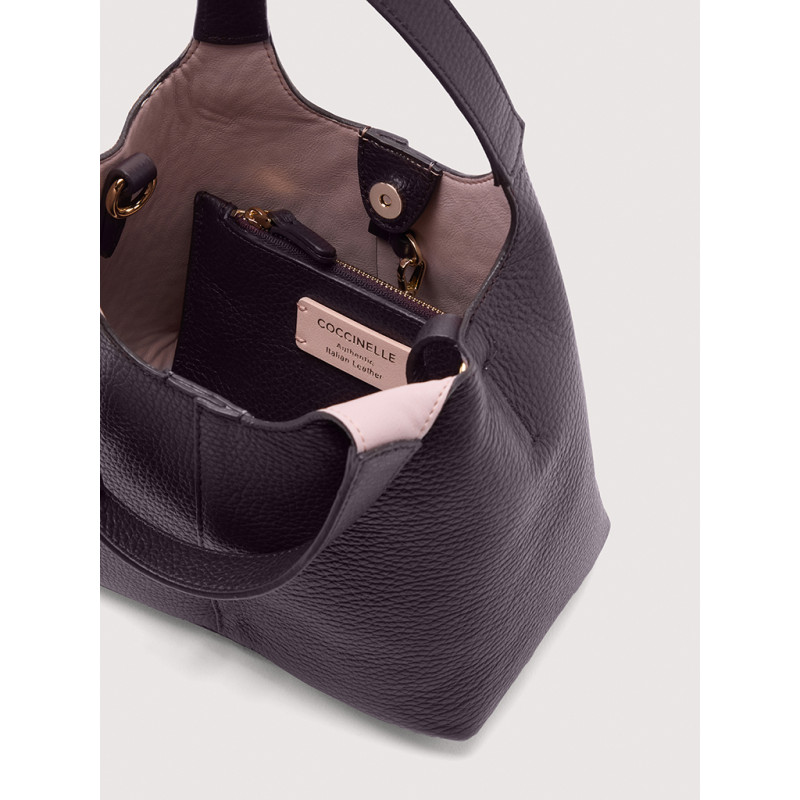 COCCINELLE C-EASY MINI KOŽENÁ KABELKA