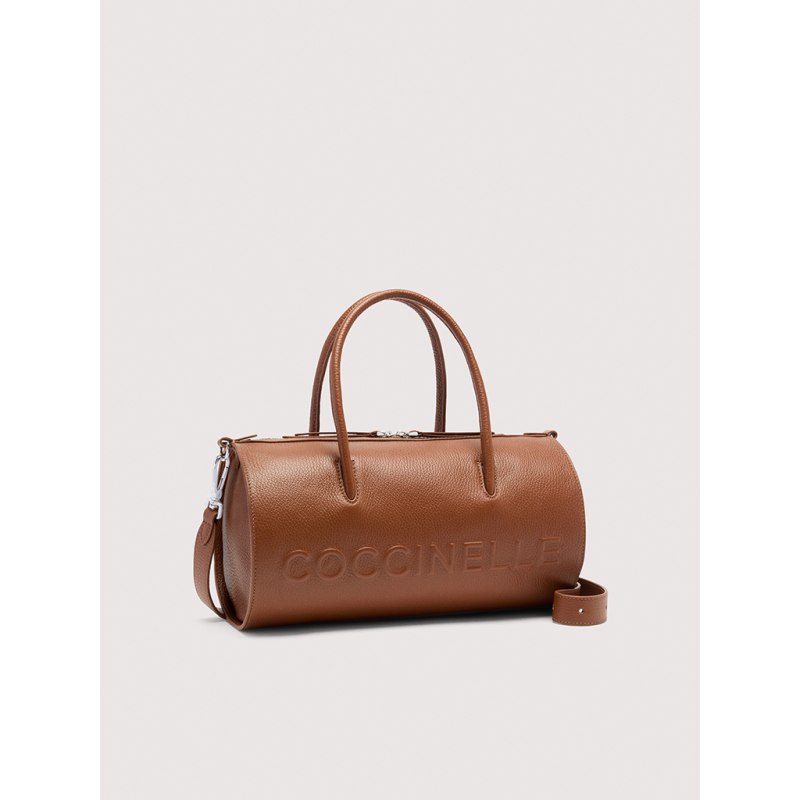 COCCINELLE MYRTHA MAXI LOGO MEDIUM KOŽENÁ KABELKA