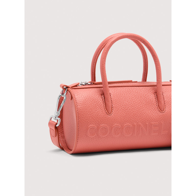 COCCINELLE MYRTHA MAXI LOGO SMALL KOŽENÁ KABELKA