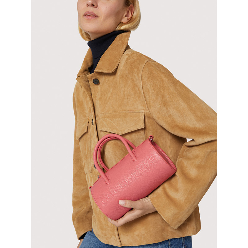 COCCINELLE MYRTHA MAXI LOGO SMALL KOŽENÁ KABELKA