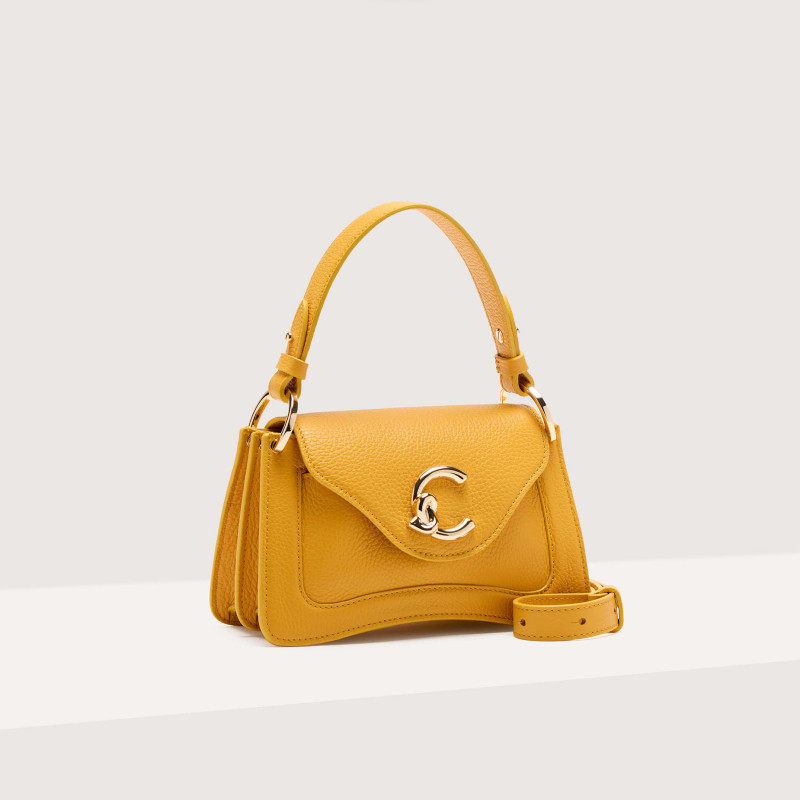 COCCINELLE C-ME MINI KOŽENÁ KABELKA