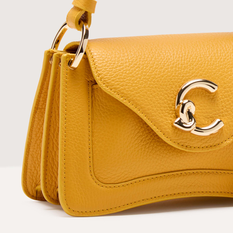 COCCINELLE C-ME MINI KOŽENÁ KABELKA