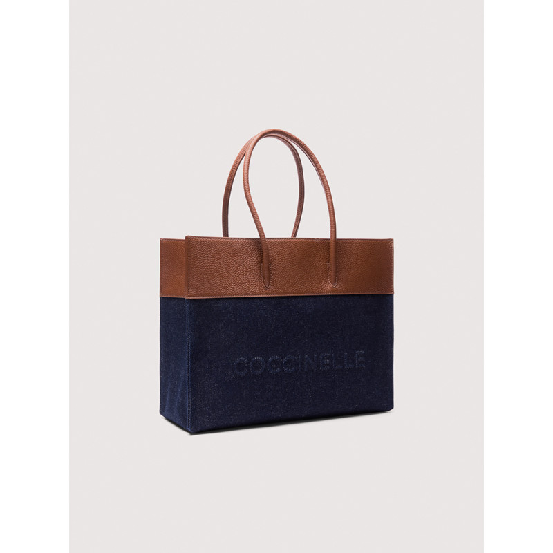 COCCINELLE MYRTHA DENIM MEDIUM KABELKA