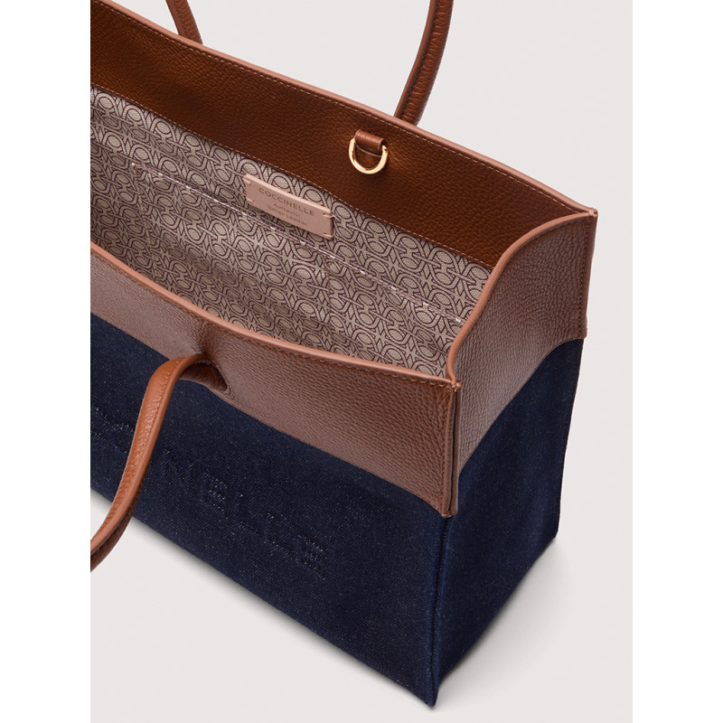 COCCINELLE MYRTHA DENIM MEDIUM KABELKA
