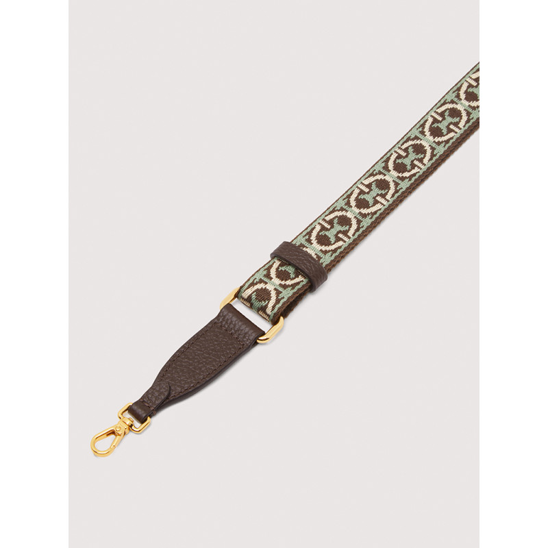 COCCINELLE PIXIE KOŽENÉ POUZDRO NA TELEFON BRUNETTE AW25
