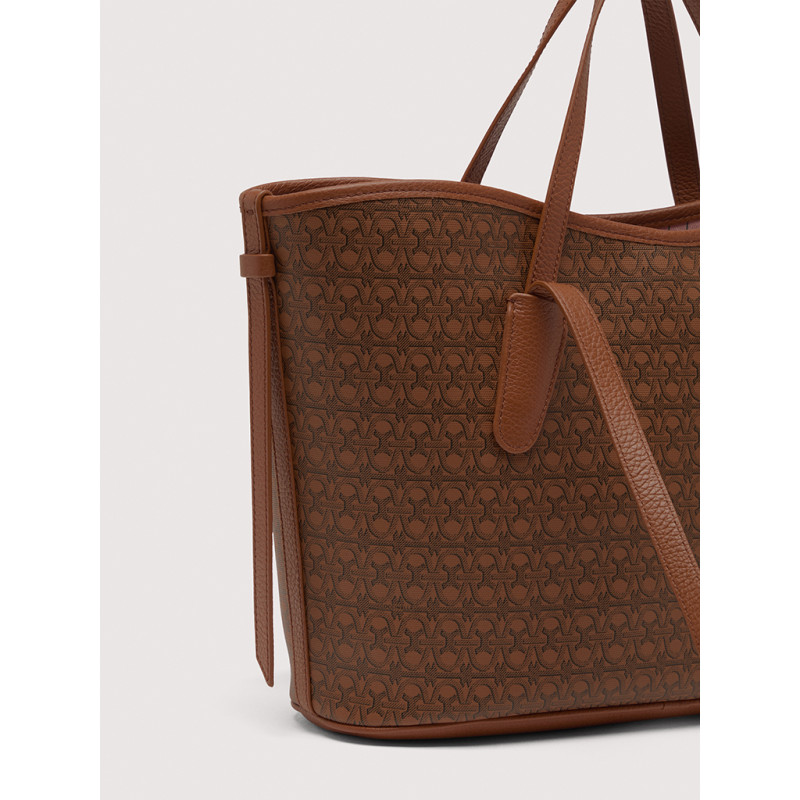 NEW NEVER WITHOUT BAG MEDIUM COATED MONOGRAM COCCINELLE
