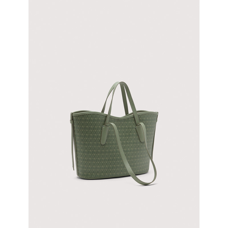 NEW NEVER WITHOUT BAG MEDIUM COATED MONOGRAM COCCINELLE