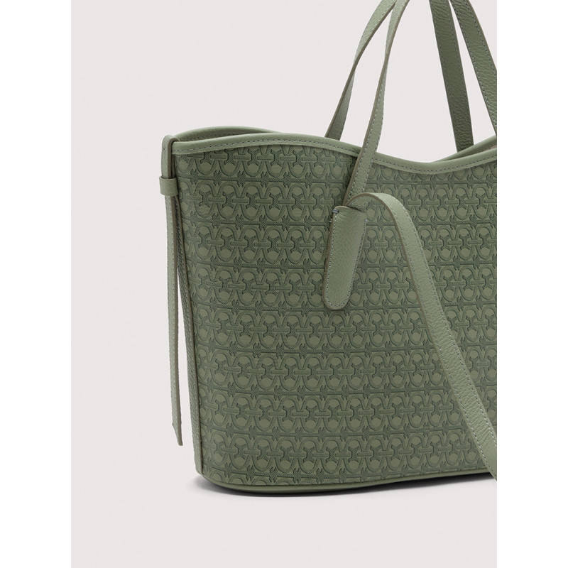 NEW NEVER WITHOUT BAG MEDIUM COATED MONOGRAM COCCINELLE
