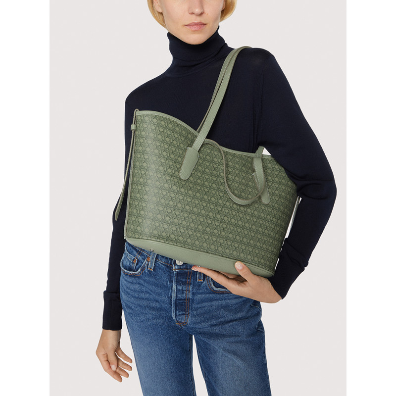 NEW NEVER WITHOUT BAG MEDIUM COATED MONOGRAM COCCINELLE
