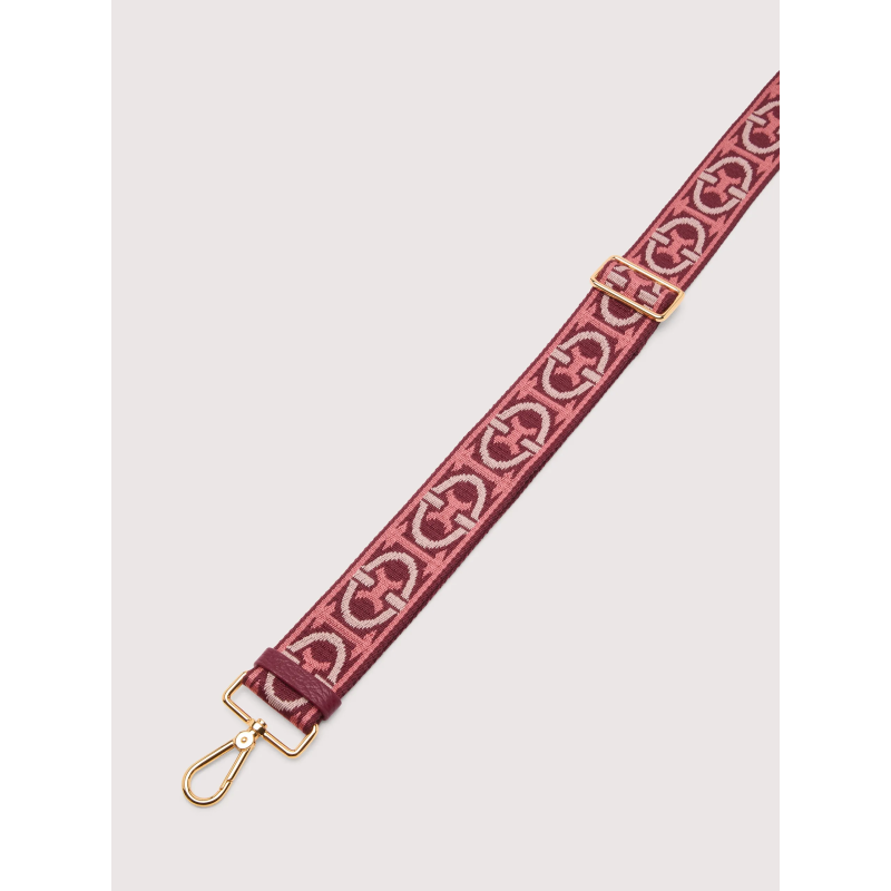 NASTRO MONOGRAM TRICOLOR POPRUH COCCINELLE GOLD