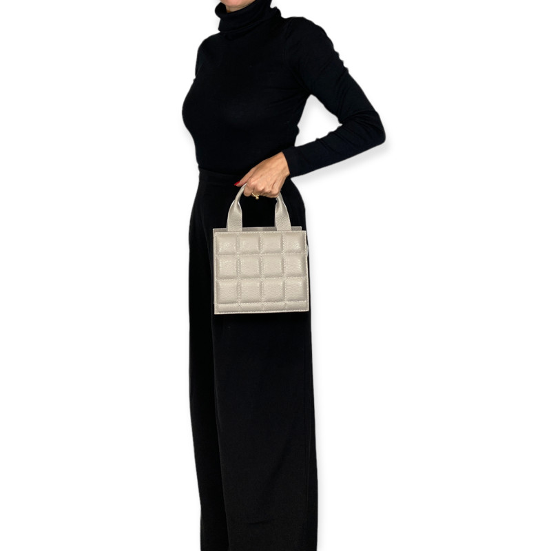 IRAMA  KOŽENÁ MINI BAG ANNA VIRGILI BÉŽOVÁ MOON 