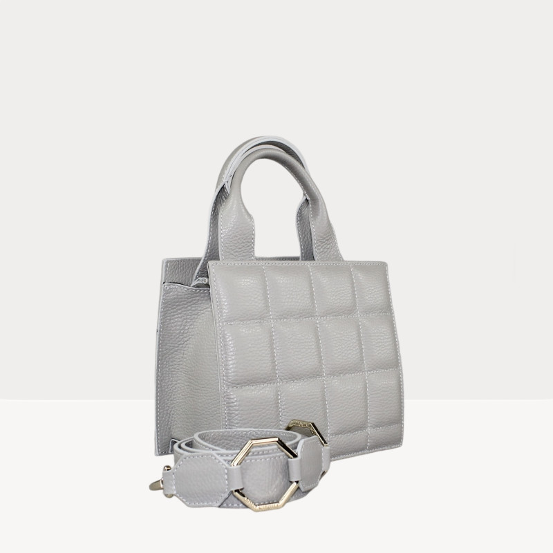 IRAMA  KOŽENÁ MINI BAG ANNA VIRGILI BÉŽOVÁ MOON 