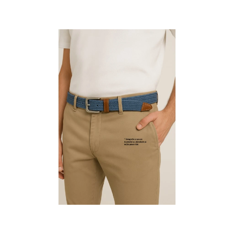 PÁNSKÝ PÁSEK LA MARTINA -VELIKOST 115 JEANS
