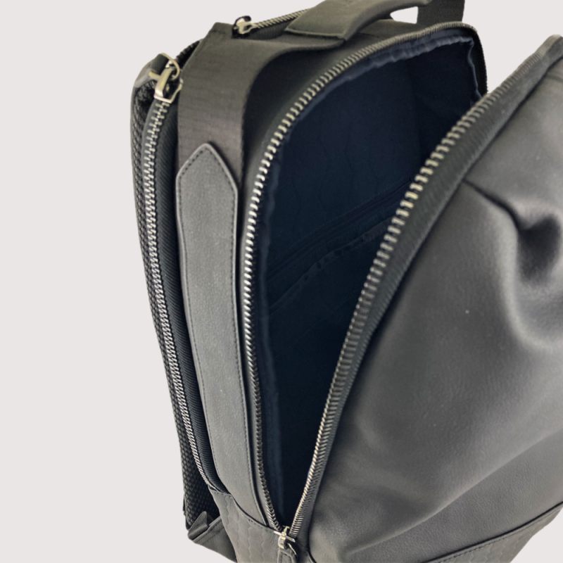 ENGINE PÁNSKÝ KOŽENÝ BATOH LAMBORGHINI ČERNÝ