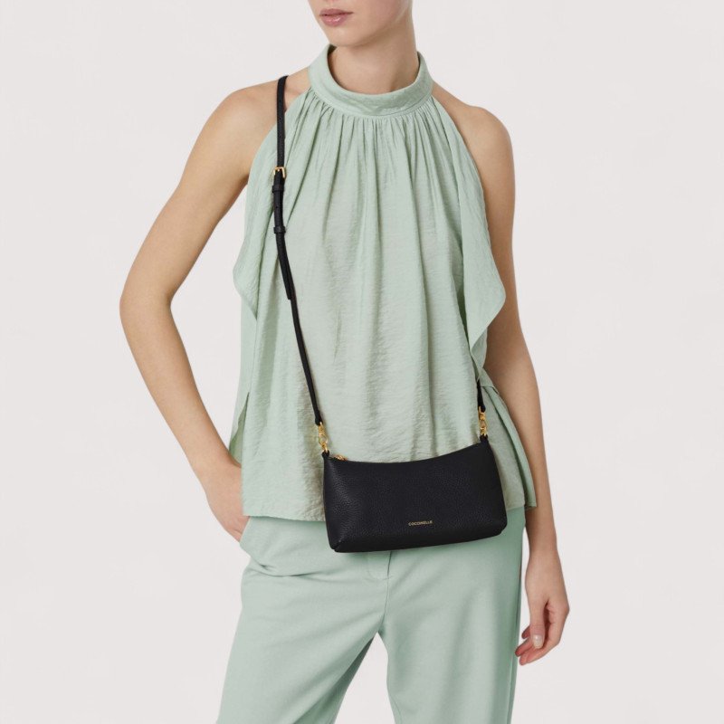 COCCINELLE AURA KOŽENÁ MINI BAG