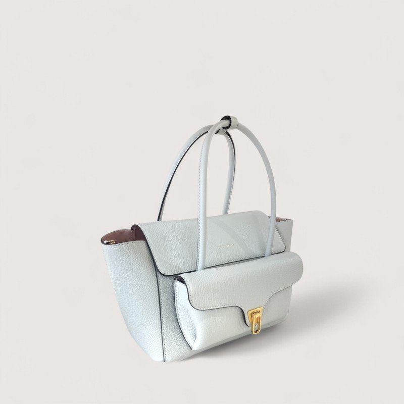 COCCINELLE DOUBLE BEAT TOP HANDLE MEDIUM KOŽENÁ KABELKA