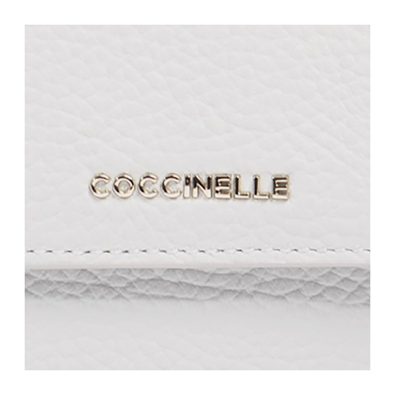 METALLIC SOFT KOŽENÁ PENĚŽENKA COCCINELLE