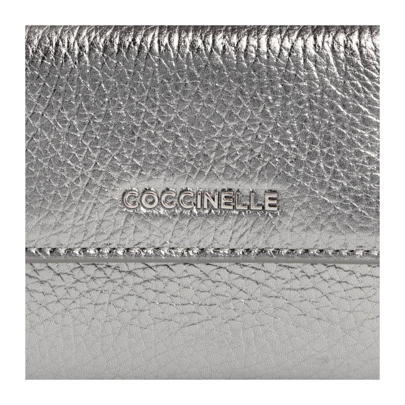 METALLIC SOFT KOŽENÁ PENĚŽENKA COCCINELLE